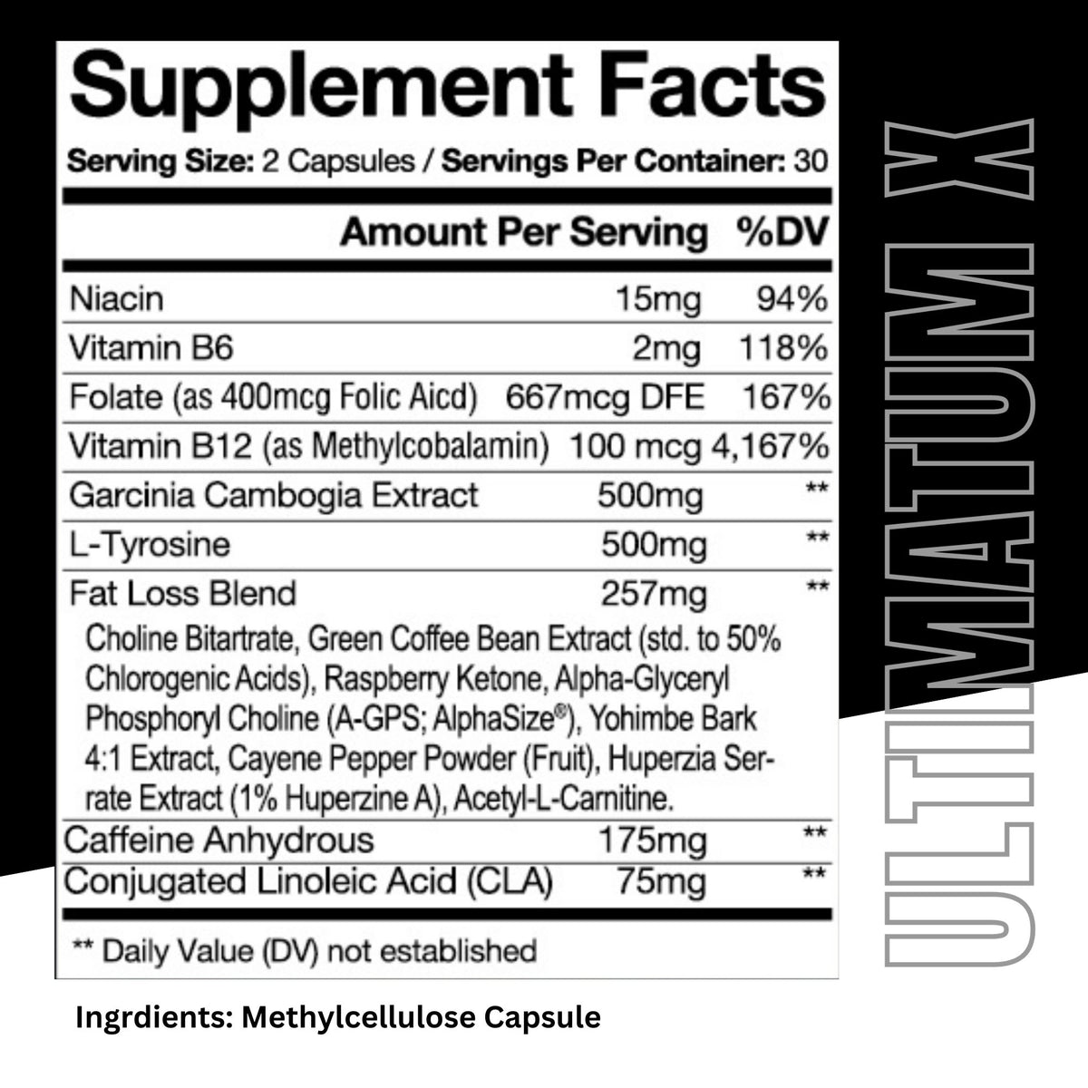 Shred Thermogenic - ULTIMATUM X